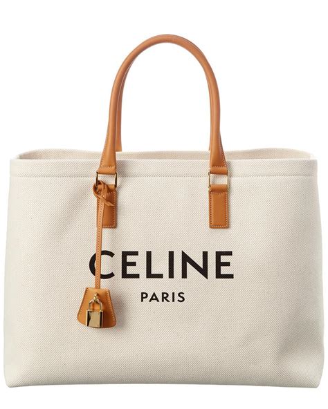 celine cabas leather tote